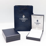Girocollo Cambria Croci Oro Bianco Diamanti Ct 0,08