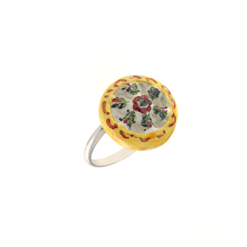 Orobarocco Anello Ruota Carro