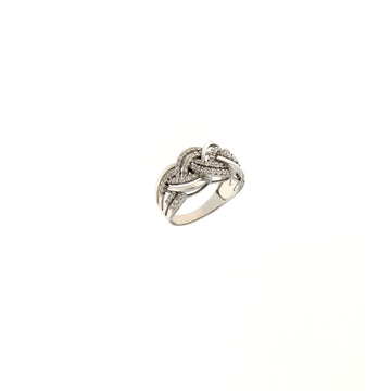 Cambria Fantasia Oro Bianco Diamanti Ct 0,58