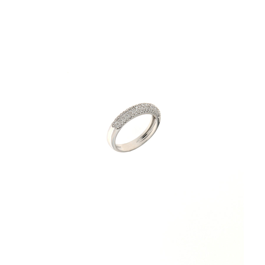 Cambria Fantasia Oro Bianco Diamanti Ct 0,73