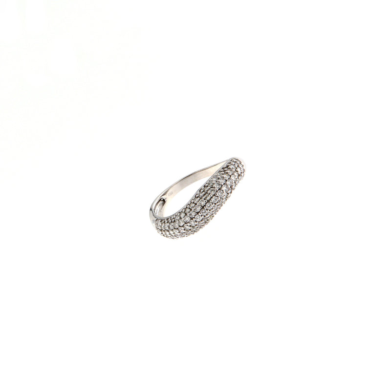Cambria Fantasia Oro Bianco Diamanti Ct 0,82