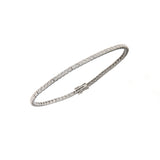 Bracciale Cambria Tennis Oro Bianco Diamanti Ct 1,15