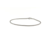 Bracciale Cambria Tennis Oro Bianco Diamanti Ct 0,51