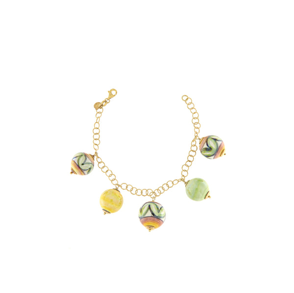 Orobarocco Bracciale Lime Giallo