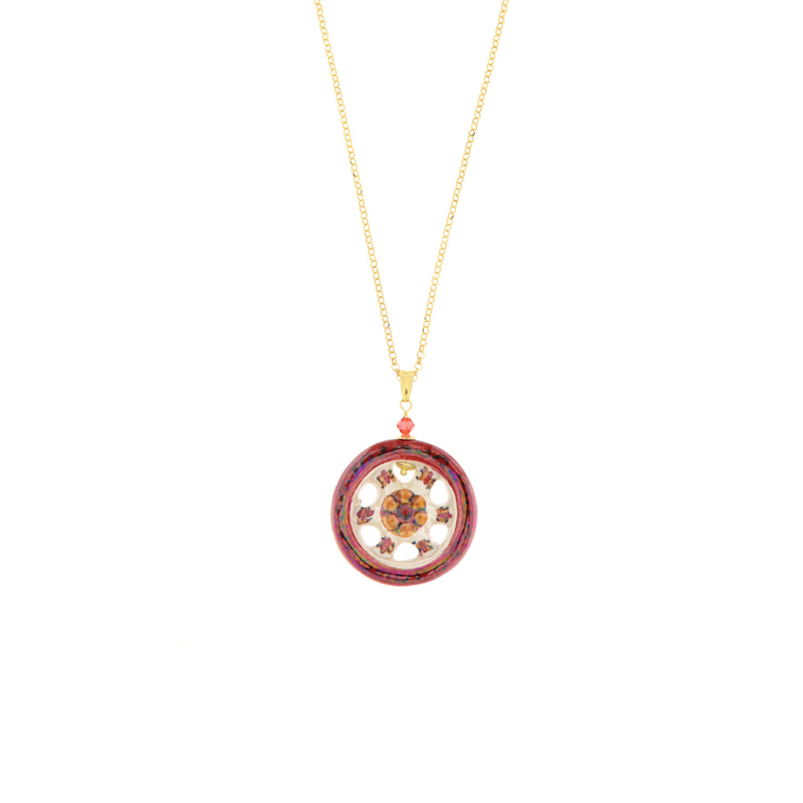 Orobarocco Collana Ruota Carretto