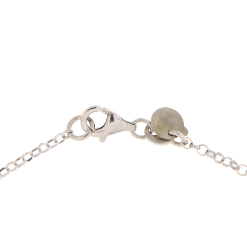 Orobarocco Collana Puntinata Azzurra