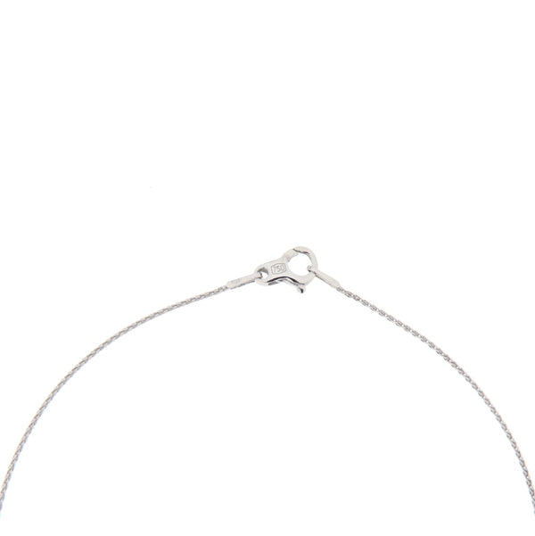 Girocollo Cambria Fantasia Oro Bianco Diamanti Ct 0,05