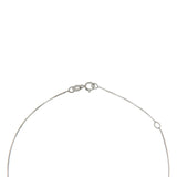 Girocollo Cambria Colore Oro Bianco Smeraldo Ct 0,36 Diamanti Ct 0,03