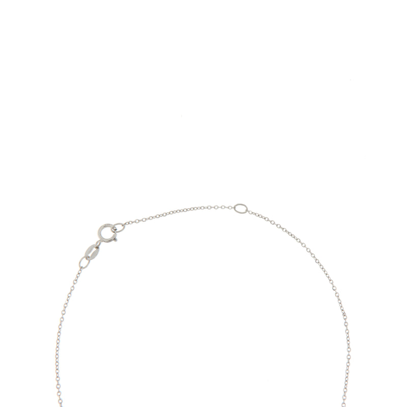 Girocollo Cambria Croci Oro Bianco Diamanti Ct 0,14