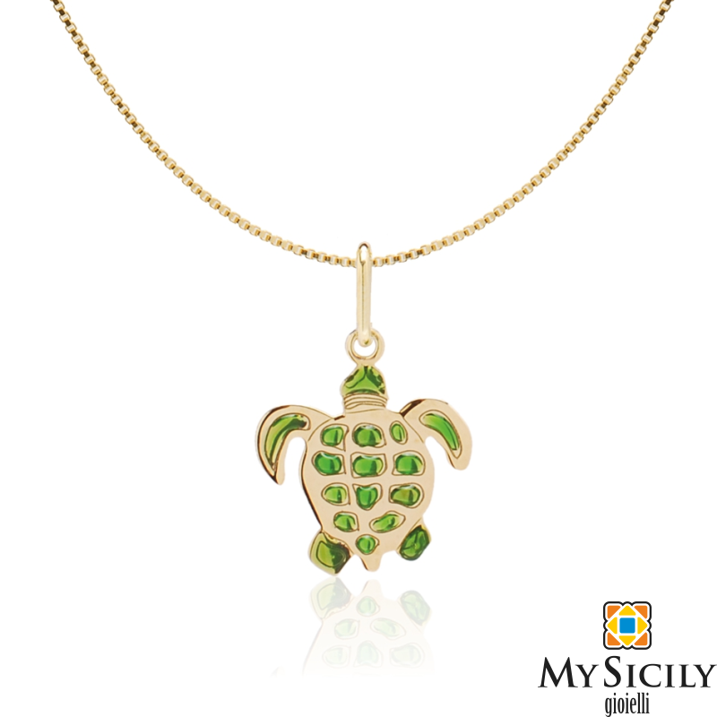 Collana tartaruga mysicily