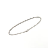 Bracciale Cambria Tennis Oro Bianco Diamanti Ct 0,51