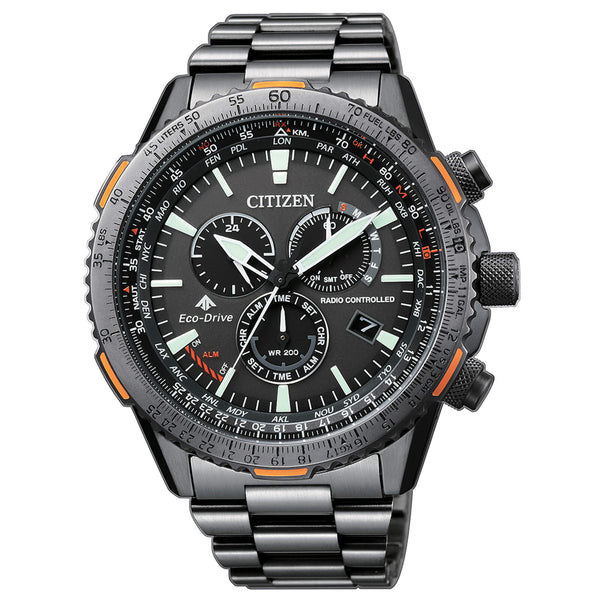 Orologio Citizen Crono Pilot Acciaio