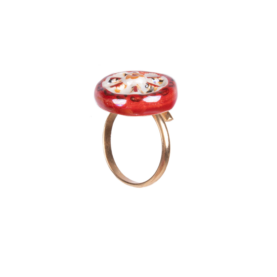 Orobarocco Anello Ruota Carro