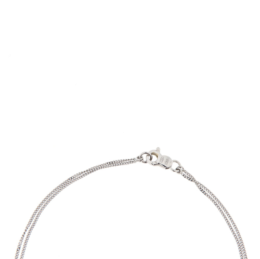 Alfieri & St. John Collana Oro Bianco Diamanti Ct. 0,17