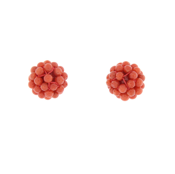 Rajola Orecchini Nudi Corallo