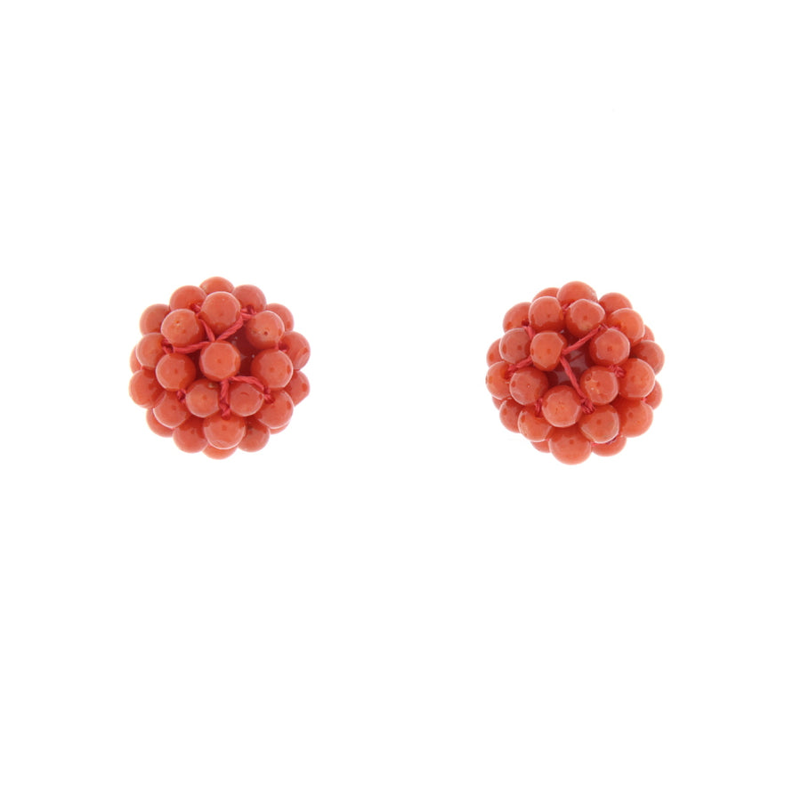 Rajola Orecchini Nudi Corallo