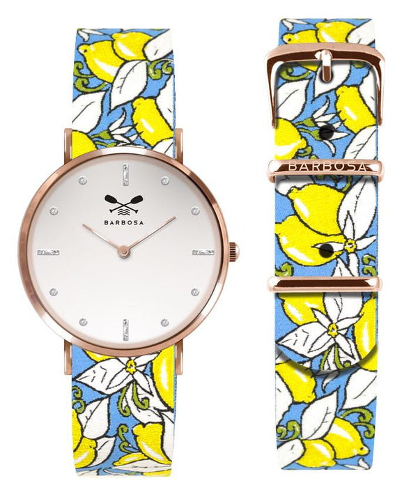 Barbosa Orologio Sicily Quarzo Rosè Nato Dm 36,5