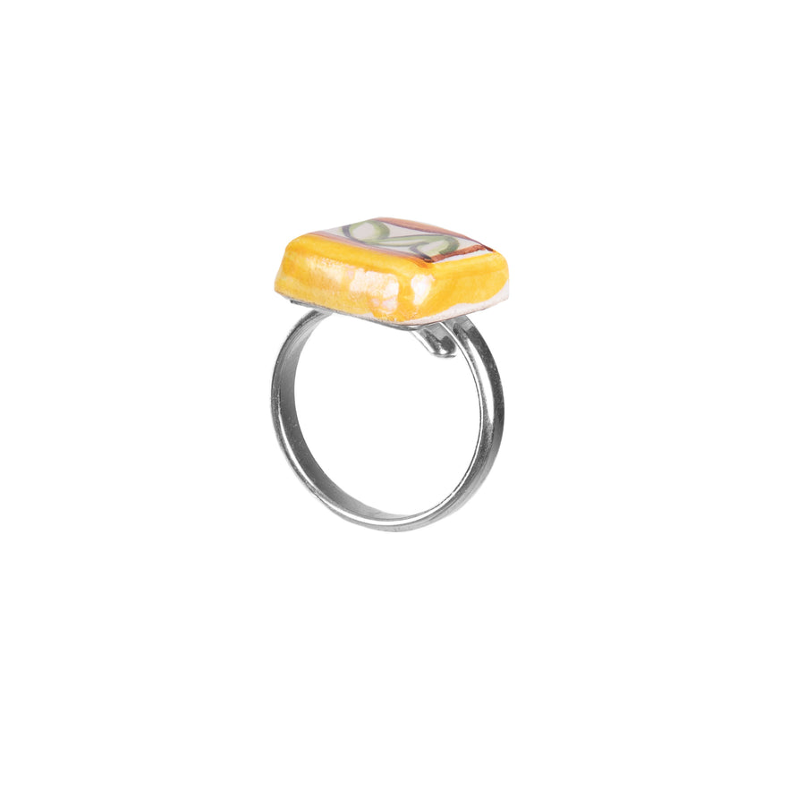 Orobarocco Anello Lime Giallo