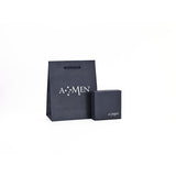 Bracciale Tennis Rodio Nero Zirconi Neri