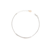 Bracciale Cambria Tennis Oro Bianco Diamanti Ct 0,31