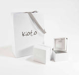Kioto Collana Perla Acqua Dolce Oro Bianco Diamanti Ct. 0,15 Mm. 7/7,5
