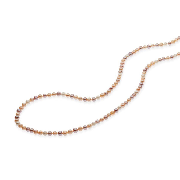 Comete Gioielli Girocollo Perle Rosa MM 7/8