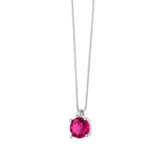 Comete Girocollo Storia Di Luce Diamanti Rubino Ct 0,56 (4657486135377)