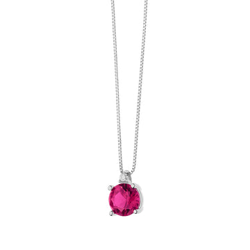 Comete Girocollo Storia Di Luce Diamanti Rubino Ct 0,56 (4657486135377)