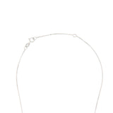 Girocollo Cambria Punto Luce Tulipano Oro Bianco Diamante Ct 0,30