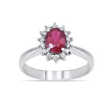 ANELLO ANNIVERSARY RUBINO CT 1.02 BR 0.27