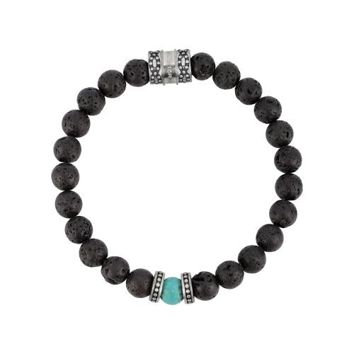 Sector Bracciale Rude Pietra Lavica