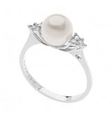 Anello Comete Perle D'Amore Diamanti Ct. 0,6