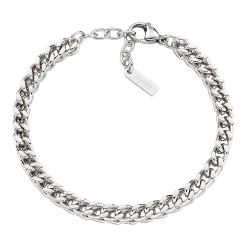 Bracciale Catena Grumetta in Acciaio