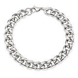 Amen Bracciale Catena Grumetta in Acciaio