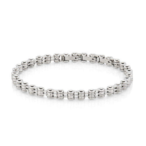 Amen Bracciale Catena in Acciaio