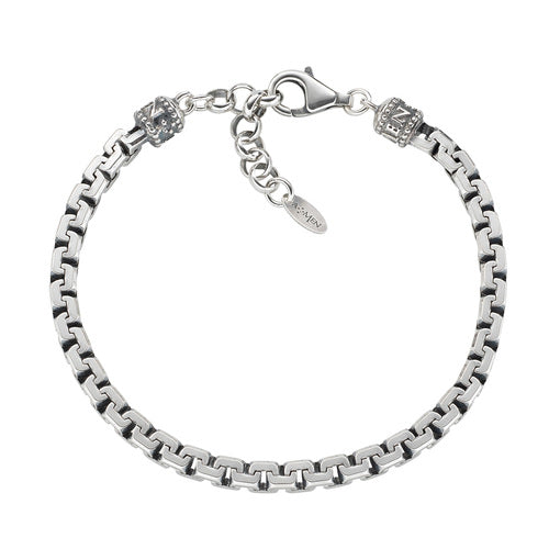 Bracciale Catena Incastro Brunito