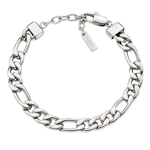 Bracciale Catena Rolò in Acciaio