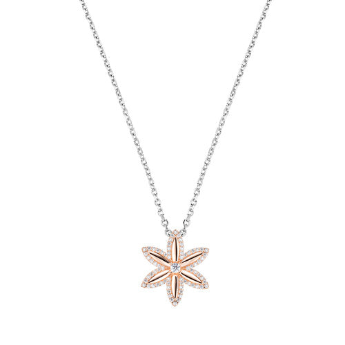 Collana Fiore della Vita Rosè