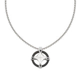 Collana Punti Cardinali in Acciaio