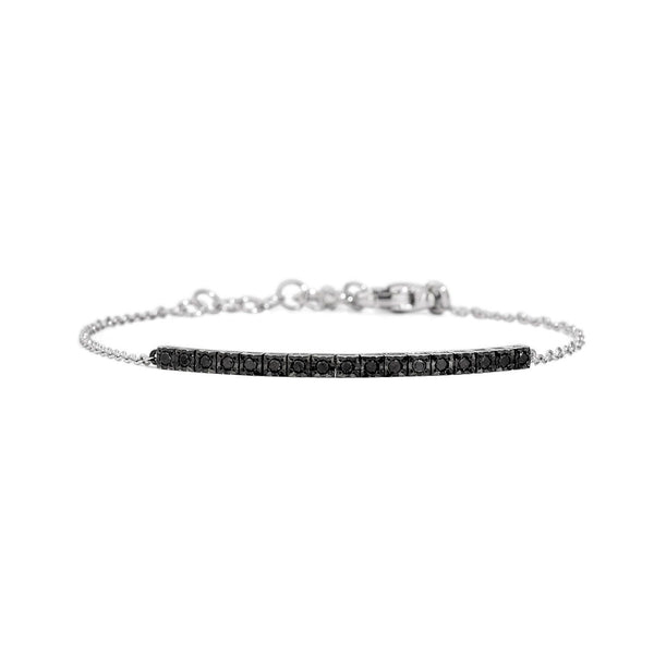 BRACCIALE TENNIS FACE CUBE CENTRALE BR NERI 0.25